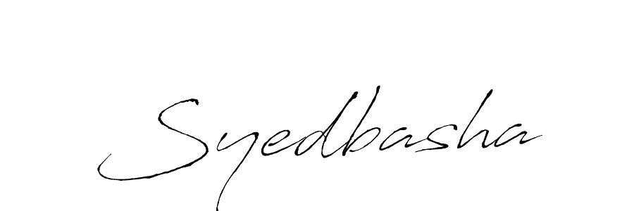 Similarly Antro_Vectra is the best handwritten signature design. Signature creator online .You can use it as an online autograph creator for name Syedbasha. Syedbasha signature style 6 images and pictures png