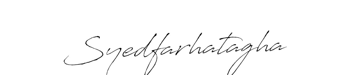 Make a beautiful signature design for name Syedfarhatagha. Use this online signature maker to create a handwritten signature for free. Syedfarhatagha signature style 6 images and pictures png