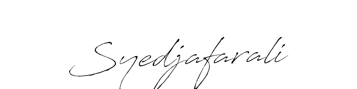 Syedjafarali stylish signature style. Best Handwritten Sign (Antro_Vectra) for my name. Handwritten Signature Collection Ideas for my name Syedjafarali. Syedjafarali signature style 6 images and pictures png