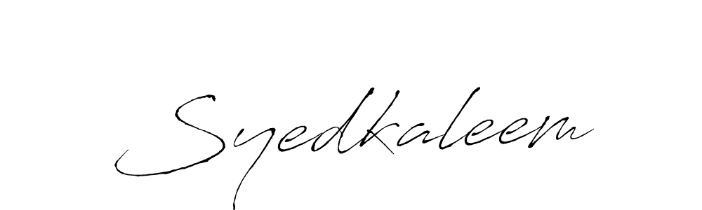 The best way (Antro_Vectra) to make a short signature is to pick only two or three words in your name. The name Syedkaleem include a total of six letters. For converting this name. Syedkaleem signature style 6 images and pictures png