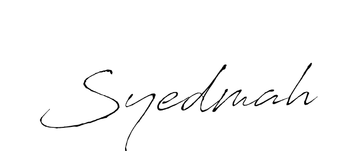 Best and Professional Signature Style for Syedmah. Antro_Vectra Best Signature Style Collection. Syedmah signature style 6 images and pictures png