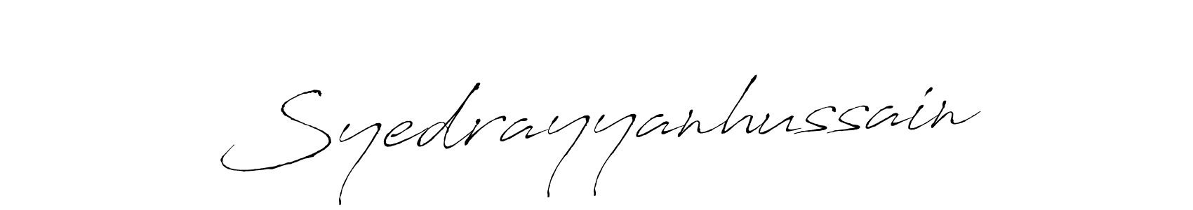 Once you've used our free online signature maker to create your best signature Antro_Vectra style, it's time to enjoy all of the benefits that Syedrayyanhussain name signing documents. Syedrayyanhussain signature style 6 images and pictures png