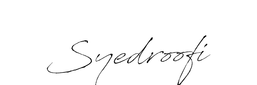 Once you've used our free online signature maker to create your best signature Antro_Vectra style, it's time to enjoy all of the benefits that Syedroofi name signing documents. Syedroofi signature style 6 images and pictures png