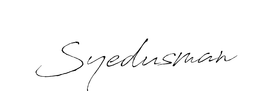 The best way (Antro_Vectra) to make a short signature is to pick only two or three words in your name. The name Syedusman include a total of six letters. For converting this name. Syedusman signature style 6 images and pictures png