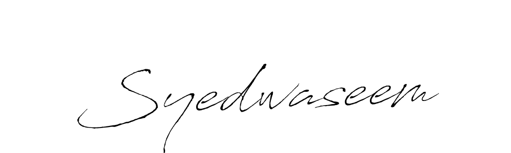 Similarly Antro_Vectra is the best handwritten signature design. Signature creator online .You can use it as an online autograph creator for name Syedwaseem. Syedwaseem signature style 6 images and pictures png
