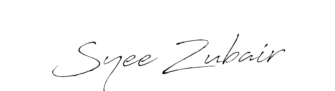 This is the best signature style for the Syee Zubair name. Also you like these signature font (Antro_Vectra). Mix name signature. Syee Zubair signature style 6 images and pictures png