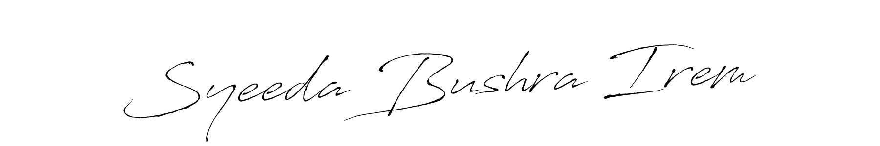 if you are searching for the best signature style for your name Syeeda Bushra Irem. so please give up your signature search. here we have designed multiple signature styles  using Antro_Vectra. Syeeda Bushra Irem signature style 6 images and pictures png
