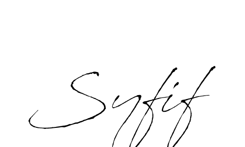if you are searching for the best signature style for your name Syfif. so please give up your signature search. here we have designed multiple signature styles  using Antro_Vectra. Syfif signature style 6 images and pictures png