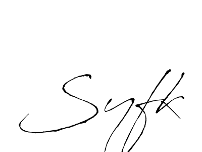 See photos of Syfk official signature by Spectra . Check more albums & portfolios. Read reviews & check more about Antro_Vectra font. Syfk signature style 6 images and pictures png