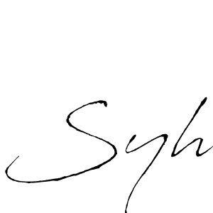 if you are searching for the best signature style for your name Syh. so please give up your signature search. here we have designed multiple signature styles  using Antro_Vectra. Syh signature style 6 images and pictures png