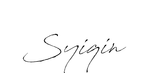 You can use this online signature creator to create a handwritten signature for the name Syiqin. This is the best online autograph maker. Syiqin signature style 6 images and pictures png