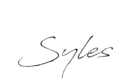 Once you've used our free online signature maker to create your best signature Antro_Vectra style, it's time to enjoy all of the benefits that Syles name signing documents. Syles signature style 6 images and pictures png