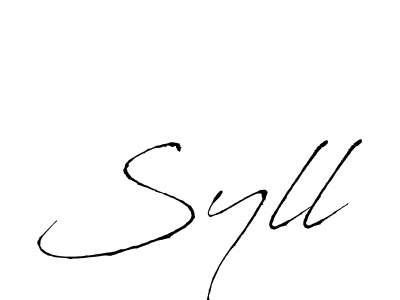 Also You can easily find your signature by using the search form. We will create Syll name handwritten signature images for you free of cost using Antro_Vectra sign style. Syll signature style 6 images and pictures png