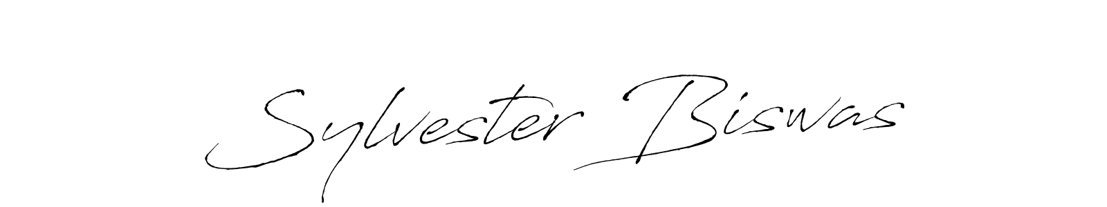 How to make Sylvester Biswas signature? Antro_Vectra is a professional autograph style. Create handwritten signature for Sylvester Biswas name. Sylvester Biswas signature style 6 images and pictures png