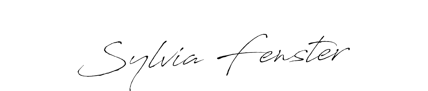 Use a signature maker to create a handwritten signature online. With this signature software, you can design (Antro_Vectra) your own signature for name Sylvia Fenster. Sylvia Fenster signature style 6 images and pictures png