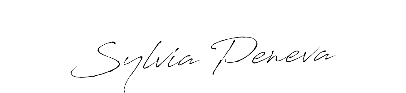 Make a beautiful signature design for name Sylvia Peneva. Use this online signature maker to create a handwritten signature for free. Sylvia Peneva signature style 6 images and pictures png