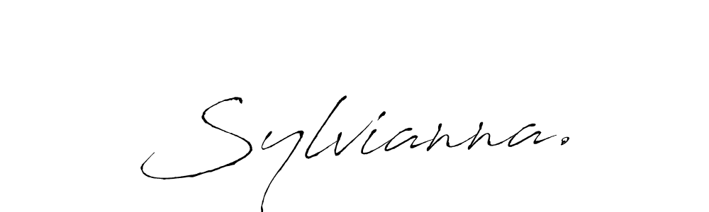 if you are searching for the best signature style for your name Sylvianna.. so please give up your signature search. here we have designed multiple signature styles  using Antro_Vectra. Sylvianna. signature style 6 images and pictures png