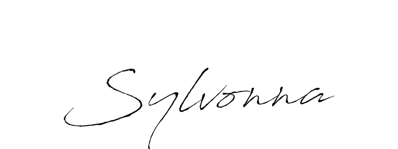 Antro_Vectra is a professional signature style that is perfect for those who want to add a touch of class to their signature. It is also a great choice for those who want to make their signature more unique. Get Sylvonna name to fancy signature for free. Sylvonna signature style 6 images and pictures png