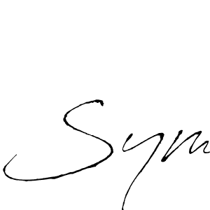 Also You can easily find your signature by using the search form. We will create Sym name handwritten signature images for you free of cost using Antro_Vectra sign style. Sym signature style 6 images and pictures png