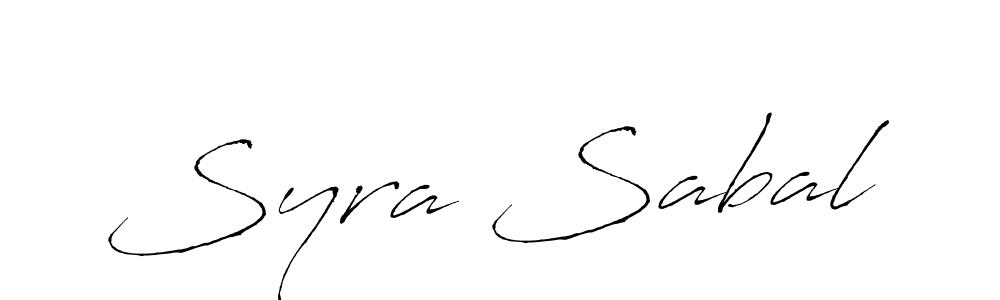 if you are searching for the best signature style for your name Syra Sabal. so please give up your signature search. here we have designed multiple signature styles  using Antro_Vectra. Syra Sabal signature style 6 images and pictures png