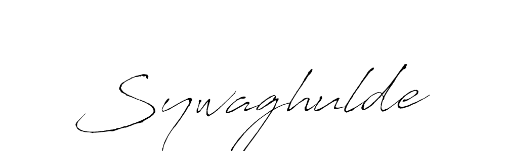 This is the best signature style for the Sywaghulde name. Also you like these signature font (Antro_Vectra). Mix name signature. Sywaghulde signature style 6 images and pictures png