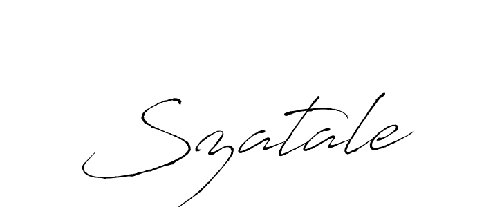 Best and Professional Signature Style for Szatale. Antro_Vectra Best Signature Style Collection. Szatale signature style 6 images and pictures png