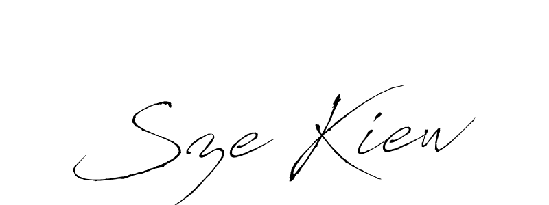 Antro_Vectra is a professional signature style that is perfect for those who want to add a touch of class to their signature. It is also a great choice for those who want to make their signature more unique. Get Sze Kiew name to fancy signature for free. Sze Kiew signature style 6 images and pictures png