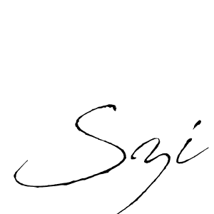 How to Draw Szi signature style? Antro_Vectra is a latest design signature styles for name Szi. Szi signature style 6 images and pictures png