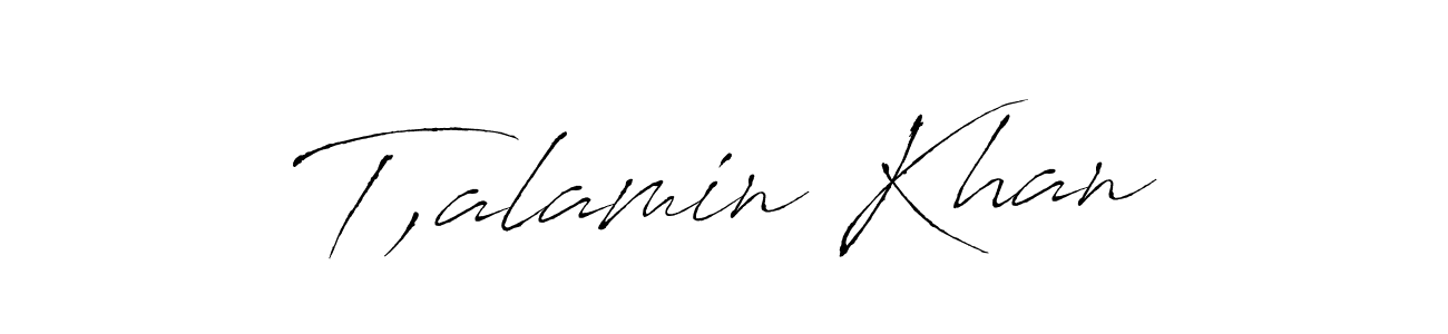 Once you've used our free online signature maker to create your best signature Antro_Vectra style, it's time to enjoy all of the benefits that T,alamin Khan name signing documents. T,alamin Khan signature style 6 images and pictures png