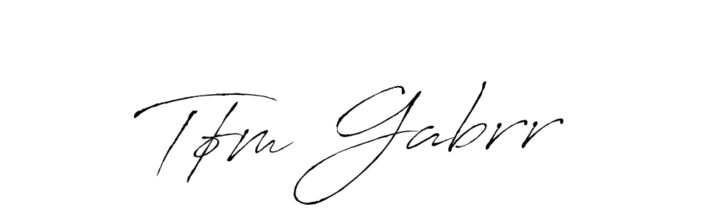 You should practise on your own different ways (Antro_Vectra) to write your name (Tøm Gabrr) in signature. don't let someone else do it for you. Tøm Gabrr signature style 6 images and pictures png