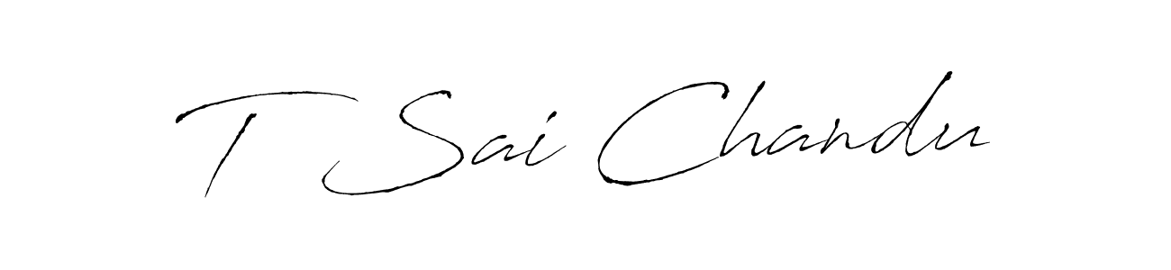 Antro_Vectra is a professional signature style that is perfect for those who want to add a touch of class to their signature. It is also a great choice for those who want to make their signature more unique. Get T  Sai Chandu name to fancy signature for free. T  Sai Chandu signature style 6 images and pictures png