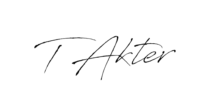 Check out images of Autograph of T Akter name. Actor T Akter Signature Style. Antro_Vectra is a professional sign style online. T Akter signature style 6 images and pictures png