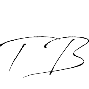 How to make T B signature? Antro_Vectra is a professional autograph style. Create handwritten signature for T B name. T B signature style 6 images and pictures png