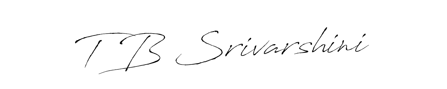 Once you've used our free online signature maker to create your best signature Antro_Vectra style, it's time to enjoy all of the benefits that T B Srivarshini name signing documents. T B Srivarshini signature style 6 images and pictures png