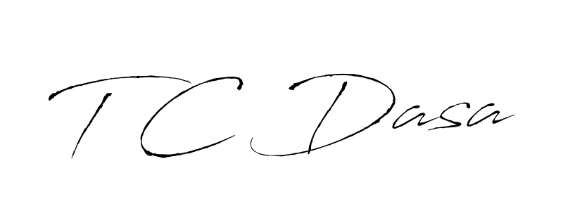 Once you've used our free online signature maker to create your best signature Antro_Vectra style, it's time to enjoy all of the benefits that T C Dasa name signing documents. T C Dasa signature style 6 images and pictures png