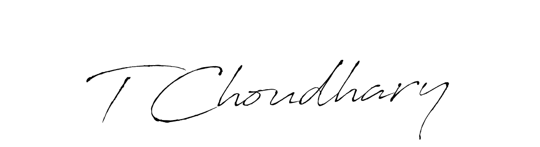 How to Draw T Choudhary signature style? Antro_Vectra is a latest design signature styles for name T Choudhary. T Choudhary signature style 6 images and pictures png