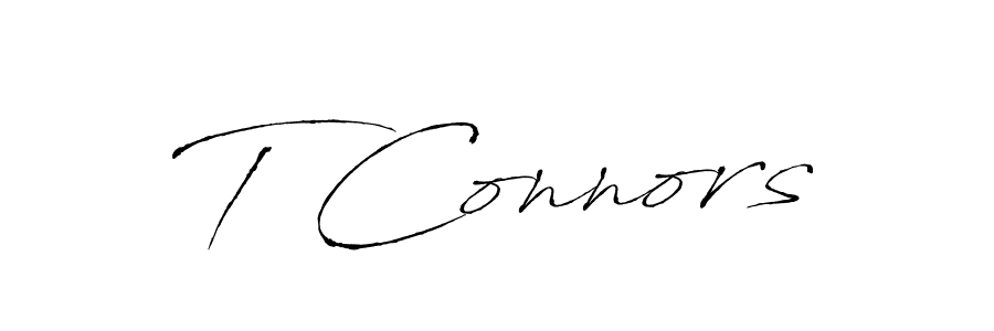 Also You can easily find your signature by using the search form. We will create T Connors name handwritten signature images for you free of cost using Antro_Vectra sign style. T Connors signature style 6 images and pictures png