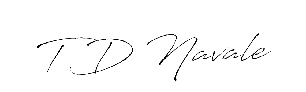 This is the best signature style for the T D Navale name. Also you like these signature font (Antro_Vectra). Mix name signature. T D Navale signature style 6 images and pictures png