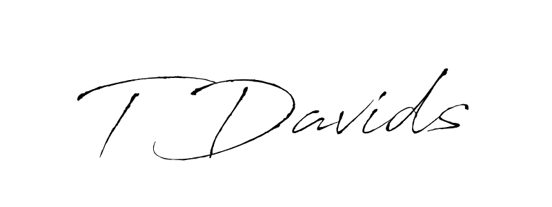 You can use this online signature creator to create a handwritten signature for the name T Davids. This is the best online autograph maker. T Davids signature style 6 images and pictures png