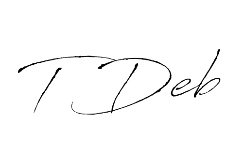 This is the best signature style for the T Deb name. Also you like these signature font (Antro_Vectra). Mix name signature. T Deb signature style 6 images and pictures png