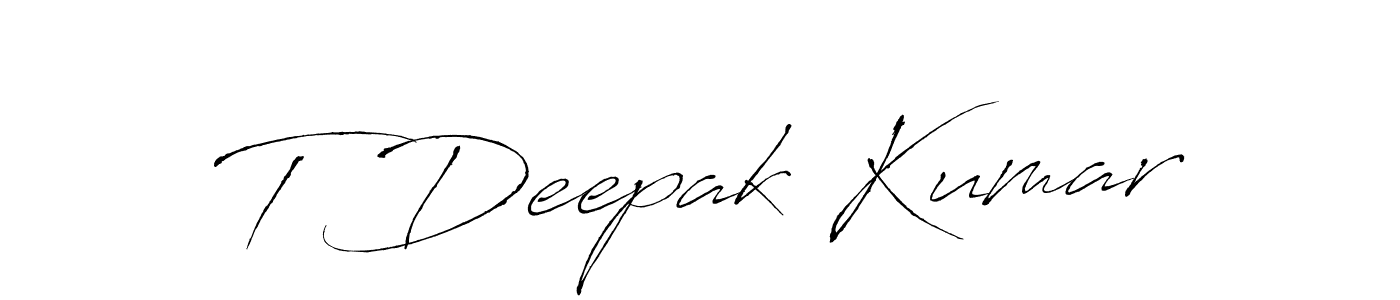 Check out images of Autograph of T Deepak Kumar name. Actor T Deepak Kumar Signature Style. Antro_Vectra is a professional sign style online. T Deepak Kumar signature style 6 images and pictures png