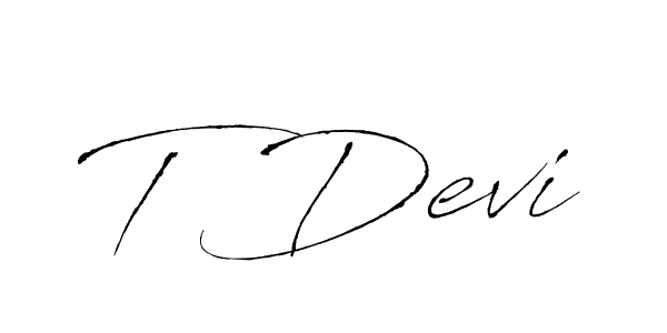 Here are the top 10 professional signature styles for the name T Devi. These are the best autograph styles you can use for your name. T Devi signature style 6 images and pictures png