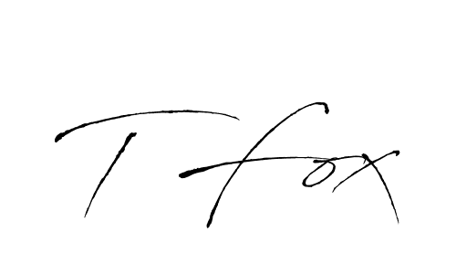 if you are searching for the best signature style for your name T Fox. so please give up your signature search. here we have designed multiple signature styles  using Antro_Vectra. T Fox signature style 6 images and pictures png
