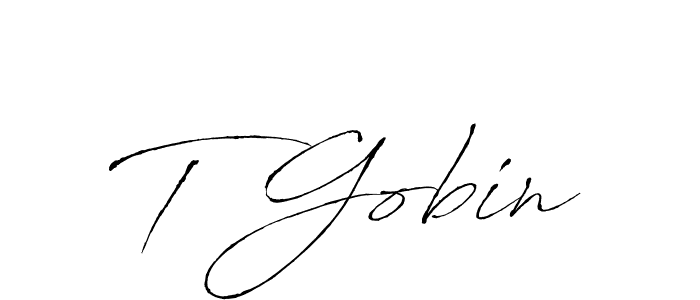 How to Draw T Gobin signature style? Antro_Vectra is a latest design signature styles for name T Gobin. T Gobin signature style 6 images and pictures png