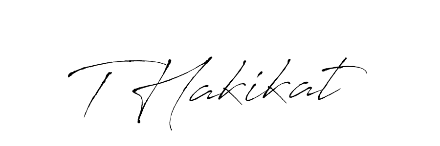 Also You can easily find your signature by using the search form. We will create T Hakikat name handwritten signature images for you free of cost using Antro_Vectra sign style. T Hakikat signature style 6 images and pictures png