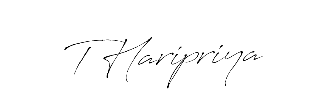 Make a short T Haripriya signature style. Manage your documents anywhere anytime using Antro_Vectra. Create and add eSignatures, submit forms, share and send files easily. T Haripriya signature style 6 images and pictures png