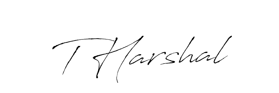Antro_Vectra is a professional signature style that is perfect for those who want to add a touch of class to their signature. It is also a great choice for those who want to make their signature more unique. Get T Harshal name to fancy signature for free. T Harshal signature style 6 images and pictures png