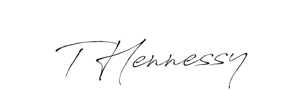 The best way (Antro_Vectra) to make a short signature is to pick only two or three words in your name. The name T Hennessy include a total of six letters. For converting this name. T Hennessy signature style 6 images and pictures png