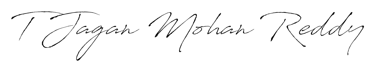 Transform the name T Jagan Mohan Reddy into a signature masterpiece using Antro_Vectra font. Ideal for photographers, artists, and creators looking for watermarks. T Jagan Mohan Reddy signature style 6 images and pictures png