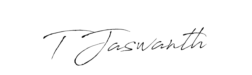 Also we have T Jaswanth name is the best signature style. Create professional handwritten signature collection using Antro_Vectra autograph style. T Jaswanth signature style 6 images and pictures png